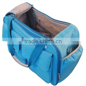 Blue 300D Baby Care Bag With Bottle Bag thumbnail-5