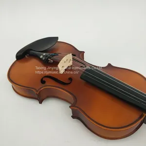 Nice Flame Solid Quality Handmade German Violin thumbnail-1