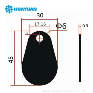 Door Access Control Smart HF/NFC RFID Badge Chip NTAG216 Keytag thumbnail-4