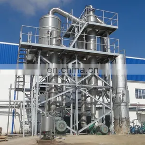 Super Large Production Line Multiple Effect Evaporator Vacuum Concentrator Low-temperature Evaporator thumbnail-5