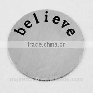B3 2015 New Wholesale Initial Disc Floating Locket Plate thumbnail-1