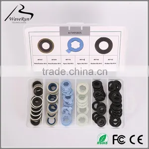 Fiber Oil Drain Plug Gaskets Assortment Box Kit thumbnail-1