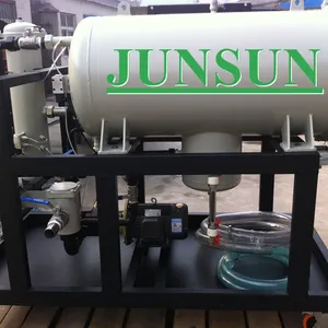 Junsun Coalescence and Separation Turbine Lubricating Oil Filtration Dehydration Machine thumbnail-1