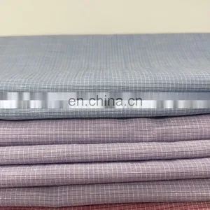 Hot Sale Cotton Fabric Linen Fabric Anti-wrinkle Shirt Fabric With Chinese Factory Price thumbnail-5