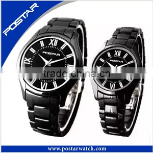 Black Ceramic Watches Classical Fashion Men And Women Wear Wrist Watch thumbnail-1