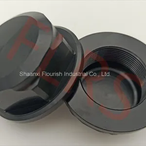 Customized Front Fork Nut Material EN AW-7075 Anodize Black For Motorcycle or Automotive thumbnail-2