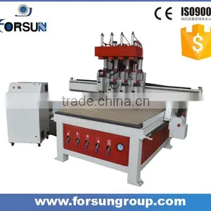 China Supplier Mdf Cutting Power Wood Cnc Router Multi Spindle Machine for Door Furniture thumbnail-4