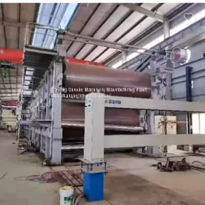 3 5 7 Ply Paper Corrugated Cardboard Carton Sheet Making Machine / Production Line thumbnail-4