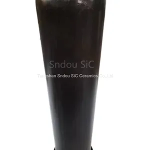 Silicon Carbide Radiation Tubes for Heat Treatment Furnace, Silicon Nitride Ceramic Pipe, Si3N4 Stalk Tubes thumbnail-2