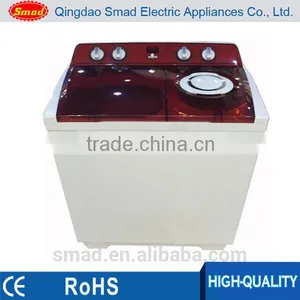 9kg Red Color Semi Auto Washing Machine and Dryer Twin Tub Washing Machine thumbnail-1