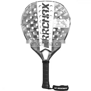 Professional Premium 3K/12K/18K Carbon Fiber Raquetas Paletas Custom Logo Oem Padel Tennis Racket thumbnail-1