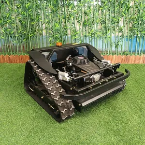 Remote Controlled Mower, China Radio Controlled Lawn Mower Price, Remote Control Grass Cutter for Sale thumbnail-2
