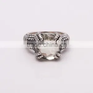GREEN AMETHYST Ring,925 Sterling Silver Jewelry Wholesale,WHOLESALE SILVER JEWELRY,SILVER EXORTER,SILVER JEWELRY FROM INDIA thumbnail-1