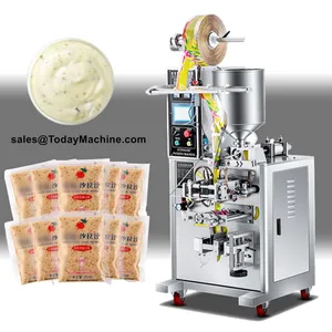 Automatic Vertical Shampoo Bag Filling Pouch Body Lotion Packaging Machine thumbnail-1