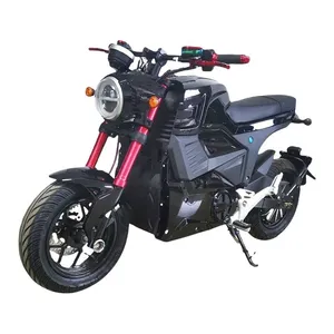New Arrival Modern Design of Electric Motorcycle Motorbike E-Scooter Installed With Lead-Acid Battery thumbnail-1