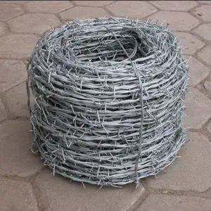 Double-Coil Barbed Wire Hot Dipped Galvanized Barbed Wire Double thumbnail-1