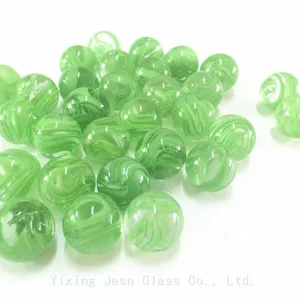 Wholesale Glass Beads Marbles 16mm 25mm Colorful Glass Beads Fishbowl Decorative Beads Craft Ball thumbnail-5