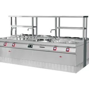 High-End Luxury Combination Range Oven With Multiple Cooking Functions for Restaurant thumbnail-1