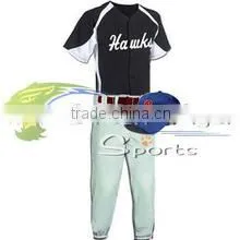 Adult Pro Weight 6-Button Baseball Jersey / Factory Price Men Baseball Uniform/ Sublimated Cheap Baseball Jersey thumbnail-1