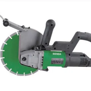 Push-Pull Brushless Wall Grooving Machine 6838B, 4200W Max Depth 87mm Large Base Plate Wet Cutting Wall Chaser thumbnail-1