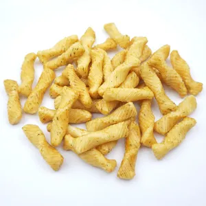 Healthy Non-fried Twisted Rice Snacks Japanese Style Miso Butter Garlic Seasoning for Private Label OEM Manufacturers thumbnail-1