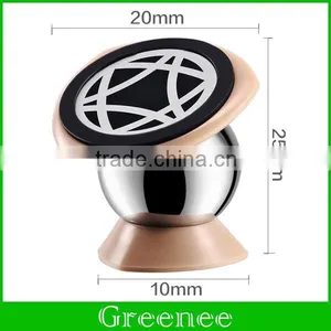 360 Degree Cell Phone Creative Car Mount/ Magnetic Cell Phone Holder/ Car Mount Phone Holder/Phone Plane Holder for Iphone thumbnail-2
