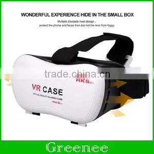 VR Case 5th 3D Headset Glasses VR Virtual Reality 3D Video Glasses 3D Game Glasses For 3.5 to 6 Inch Smartphones thumbnail-3
