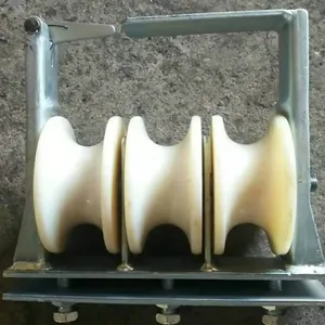 Sky Roller; Facing Aerial Roller; Cross Arm Roller； Seat Hang Pulley Roller; Crossarm Mounted Stringing Block thumbnail-4