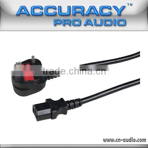 UK Standard Pro Electric AC Power Cable Plug To IEC Power Cord EC005-5M/1. 5 Quality Choice thumbnail-1