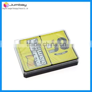 Custom Logo Plastic Playing Cards in Double Packed Plastic Box thumbnail-3