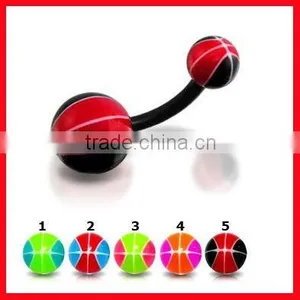 Fashion uv Acrylic Body Jewelry thumbnail-1