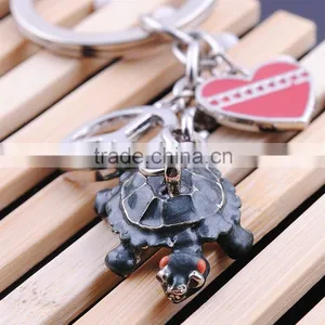Manufacturer Wholesale Metal Keychain Turtle Keychain thumbnail-2