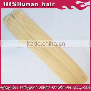 High Quality 100% Brazilian Remy Blue/white Tape Hair Extension thumbnail-4