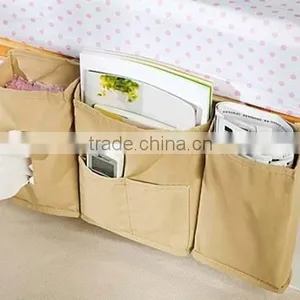 Multi-function Non-woven Bedside Storage Bag Foldable Storage Box thumbnail-2
