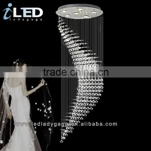 2014 Modern Villa Crystal Chandelier thumbnail-1