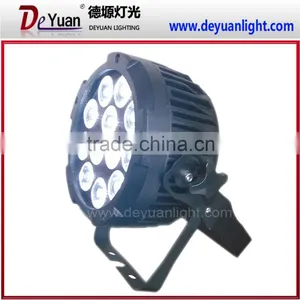 12pcs 12w Outdoor Par Led Par 64 Rgbwa uv Led Par Light Dmx Stage Lighting thumbnail-1
