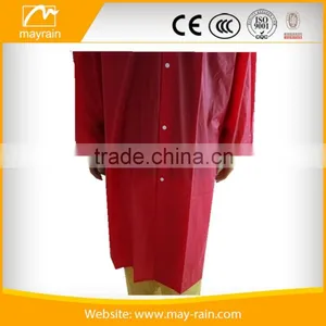 Eco Friendly Adult PVC Long Jacket Raincoat Promotional Raincoat thumbnail-6