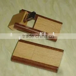 Hot Sales Lowest Price Swivel Usb Flash Disk Wood Usb Flash Drive Custom Logo Oem thumbnail-1