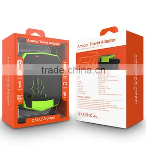Crazy All-in-1 Universal Travel Power Plug Adapter Charger Car Charger for US, EU and All Countries thumbnail-4