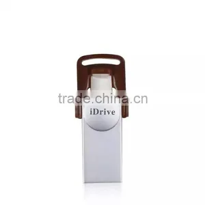 IDrive Custom Wholesale Bulk Cheap OTG USB 2.0 Flash Drive for IPhone thumbnail-1