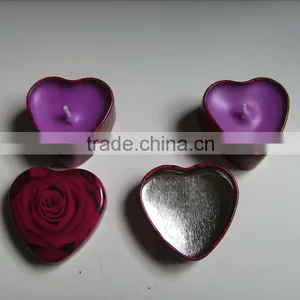 Heart Shape Scented Tea Light Candles/votive Candles thumbnail-2