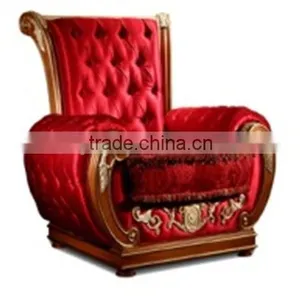 Royal Design Solid Wood Sofa Classic Living Room Furniture Antique Hand Carved Sofa thumbnail-2
