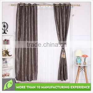 Ready Made Curtain Supplier Polyester Jacquard Wind Curtain thumbnail-1