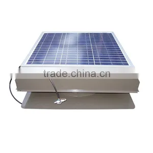 10W Square Solar Roof Fans thumbnail-2