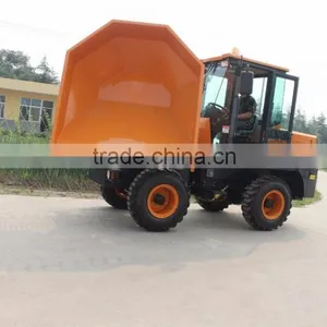 3ton Site Dumper With Rotary Bucket,1.5cbm Capacity Cabin A/C thumbnail-4