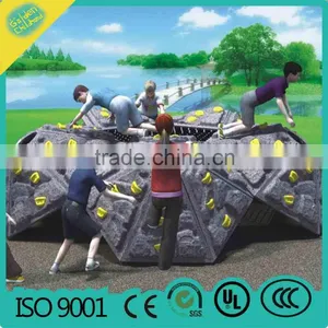 Modern Design Kids Plastic Toy Climbing Shelf Wall thumbnail-1