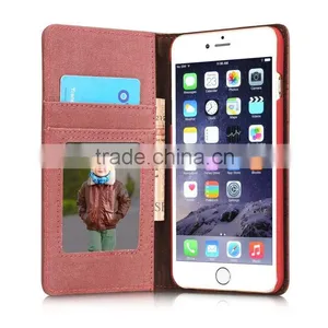 Caseme 006 Waterproof Wallet Jean Cloth Case for Iphone 6s/6 Flip Holder Case With Inner Card Slot for Iphone 6s/6 thumbnail-6
