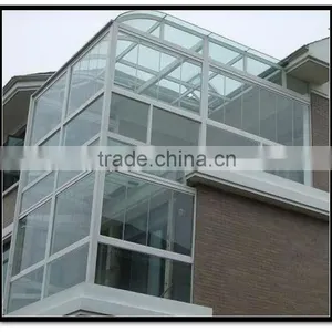 Prefabricated Balcony Glass Sunhouse for Sale thumbnail-1