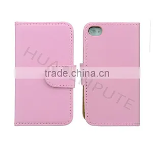 China Supplier High Quality Flip Wallet Leather Case For IPhone4/4S thumbnail-4