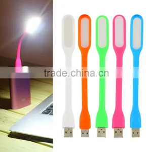 Ultra Bright 1.2W LEDs USB Lamp for Notebook Computer Laptop PC Portable Flexible Metal Neck LED USB Light Foldable thumbnail-1